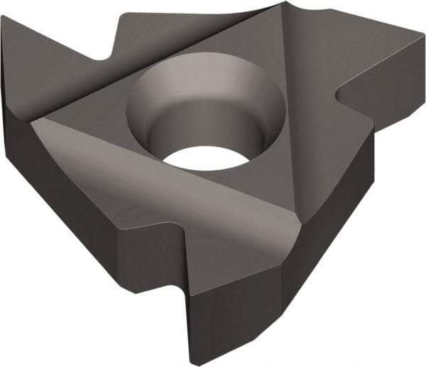 Vargus - 3EL External Left Hand 8 UNR Laydown Threading Insert - Grade VTX, TiAlN Coated Carbide, 9.53mm Inscribed Circle - Caliber Tooling