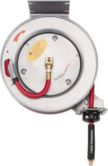 PRO-SOURCE - 25' Spring Retractable Hose Reel - 300 psi, Hose Included - Caliber Tooling