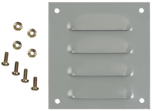 Cooper B-Line - Electrical Enclosure Steel Louver Plate Kit - For Use with Enclosures - Caliber Tooling