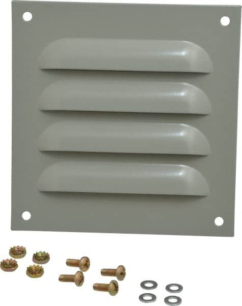 Cooper B-Line - Electrical Enclosure Steel Louver Plate Kit - For Use with Enclosures - Caliber Tooling