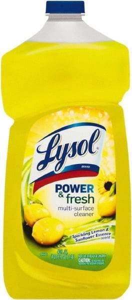 Lysol - 40 oz Bottle All-Purpose Cleaner - Liquid, Disinfectant, Sparkling Lemon & Sunflower Essence - Caliber Tooling