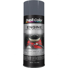 Krylon - 12 oz New Ford Gray Automotive Heat Resistant Paint - High Gloss Finish, Comes in Aerosol Can - Caliber Tooling