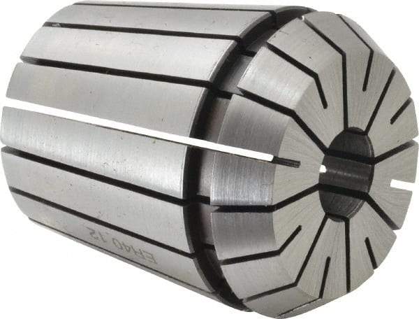 Parlec - 11 to 12mm ER40 Collet - 1.811" OAL, 1.614" Overall Diam - Exact Industrial Supply