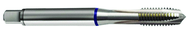 M10x1.5 6H 3-Flute PM Cobalt Blue Ring Spiral Point Plug Tap-Bright - Caliber Tooling