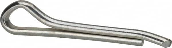 Made in USA - 5/16" Diam x 2" Long Hammerlock Cotter Pin - Grade 2, Zinc-Plated, Steel - Caliber Tooling