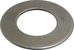 Gardner Spring - #8 Bolt, 0.164" ID, Grade 1074 Steel, Belleville Disc Spring - 0.343" OD, 0.024" High, 0.013" Thick - Caliber Tooling