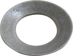 Gardner Spring - 3/16" Bolt, 0.19" ID, Grade 1074 Steel, Belleville Disc Spring - 3/8" OD, 0.027" High, 0.015" Thick - Caliber Tooling