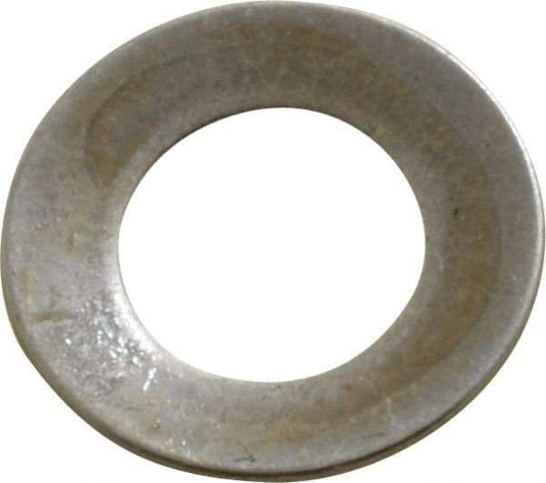 Gardner Spring - 1/4" Bolt, 0.255" ID, Grade 1074 Steel, Belleville Disc Spring - 1/2" OD, 0.036" High, 0.022" Thick - Caliber Tooling