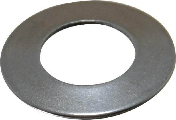 Gardner Spring - 1/2" Bolt, 0.505" ID, Grade 1074 Steel, Belleville Disc Spring - 1" OD, 0.067" High, 0.035" Thick - Caliber Tooling