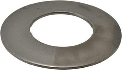 Gardner Spring - 2" Bolt, 2" ID, Grade 1074 Steel, Belleville Disc Spring - 4" OD, 1/4" High, 1/8" Thick - Caliber Tooling