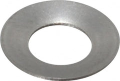 Gardner Spring - #12 Bolt, 0.22" ID, Grade 302 Stainless Steel, Belleville Disc Spring - 7/16" OD, 0.031" High, 0.016" Thick - Caliber Tooling