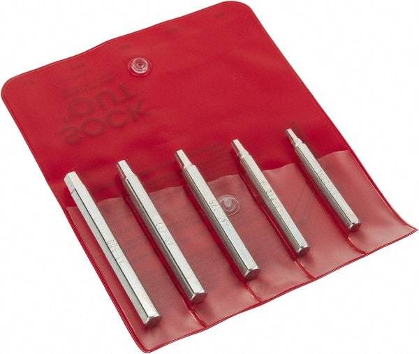 Sock It Out - Socket Screw Extractor Set - Screw Range 1/4 to 1/2" - Caliber Tooling