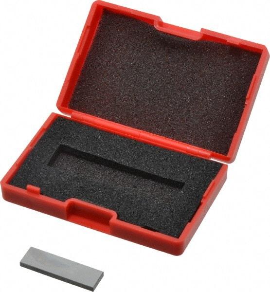 SPI - 0.1002" Rectangular Steel Gage Block - Accuracy Grade AS-1, Includes NIST Traceability Certification - Caliber Tooling