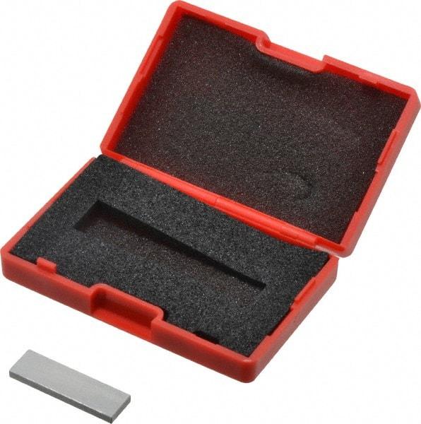 SPI - 0.1005" Rectangular Steel Gage Block - Accuracy Grade AS-1, Includes NIST Traceability Certification - Caliber Tooling