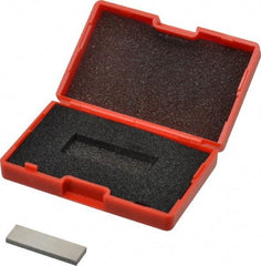 SPI - 0.1006" Rectangular Steel Gage Block - Accuracy Grade AS-1, Includes NIST Traceability Certification - Caliber Tooling