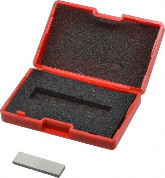 SPI - 0.103" Rectangular Steel Gage Block - Accuracy Grade AS-1, Includes NIST Traceability Certification - Caliber Tooling