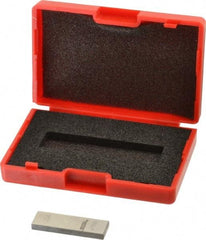 SPI - 0.114" Rectangular Steel Gage Block - Accuracy Grade AS-1, Includes NIST Traceability Certification - Caliber Tooling