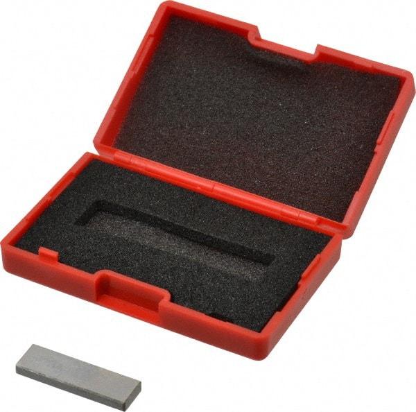 SPI - 0.12" Rectangular Steel Gage Block - Accuracy Grade AS-1, Includes NIST Traceability Certification - Caliber Tooling