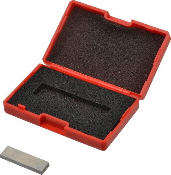 SPI - 0.122" Rectangular Steel Gage Block - Accuracy Grade AS-1, Includes NIST Traceability Certification - Caliber Tooling