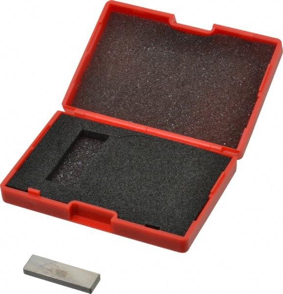 SPI - 0.127" Rectangular Steel Gage Block - Accuracy Grade AS-1, Includes NIST Traceability Certification - Caliber Tooling