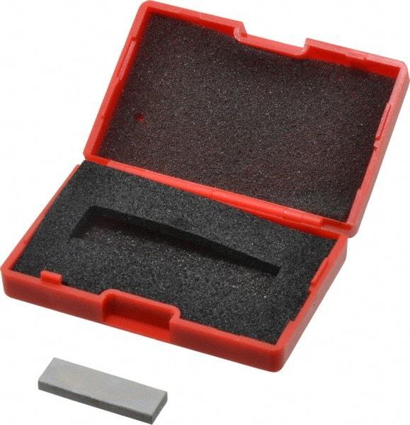 SPI - 0.133" Rectangular Steel Gage Block - Accuracy Grade AS-1, Includes NIST Traceability Certification - Caliber Tooling