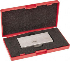 SPI - 3" Rectangular Steel Gage Block - Accuracy Grade AS-1, Includes NIST Traceability Certification - Caliber Tooling