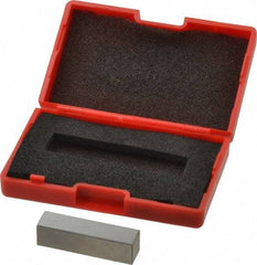 SPI - 0.35" Rectangular Steel Gage Block - Accuracy Grade AS-1, Includes NIST Traceability Certification - Caliber Tooling