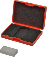 SPI - 0.7" Rectangular Steel Gage Block - Accuracy Grade AS-1, Includes NIST Traceability Certification - Caliber Tooling