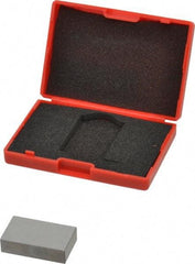 SPI - 0.8" Rectangular Steel Gage Block - Accuracy Grade AS-1, Includes NIST Traceability Certification - Caliber Tooling