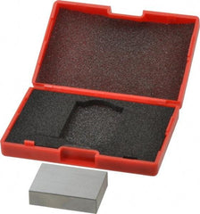 SPI - 0.95" Rectangular Steel Gage Block - Accuracy Grade AS-1, Includes NIST Traceability Certification - Caliber Tooling