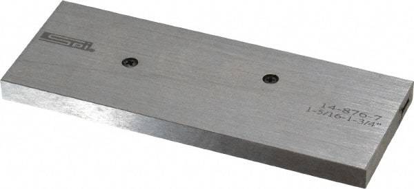 SPI - 1-5/16 to 1-3/4" Adjustable Parallel - 4-3/16" Long x 9/32" Thick - Caliber Tooling