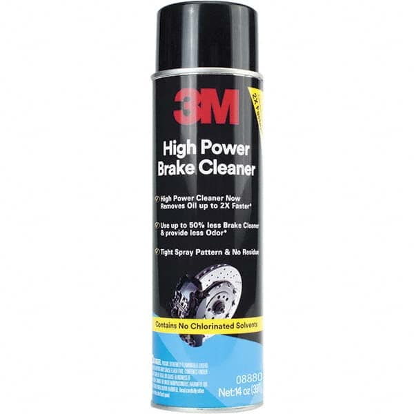 3M - Petroleum Based Brake Parts Cleaner - 14 oz Aerosol Can - Caliber Tooling