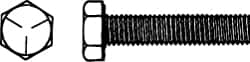 Made in North America - 1-1/8 - 7 UNC, 2" Length Under Head Hex Head Cap Screw - Caliber Tooling