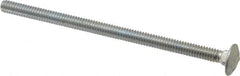 Value Collection - 1/4-20 UNC 4-1/2" Length Under Head, Standard Square Neck, Carriage Bolt - Grade 2 Steel, Zinc-Plated Finish - Caliber Tooling