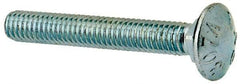 Value Collection - 5/16-18 UNC 2-1/4" Length Under Head, Standard Square Neck, Carriage Bolt - Grade 2 Steel, Zinc-Plated Finish - Caliber Tooling