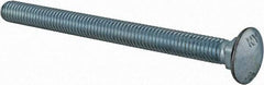 Value Collection - 3/8-16 UNC 4-1/2" Length Under Head, Standard Square Neck, Carriage Bolt - Grade 2 Steel, Zinc-Plated Finish - Caliber Tooling