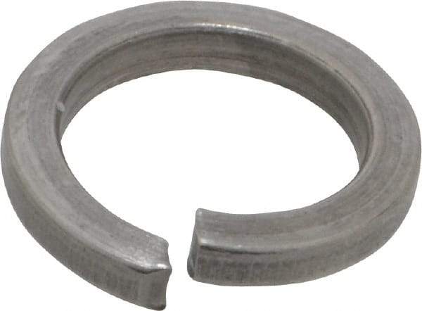 Value Collection - M12, 12.2mm ID, 2.5mm Thick High Collar Split Lock Washer - 18-8 Austenitic Grade A2 Stainless Steel, Uncoated, 12.2mm Min ID, 12.7mm Max ID, 18mm Max OD - Caliber Tooling