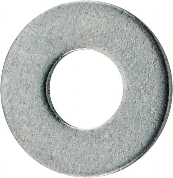 Value Collection - 5/16" Screw, Steel USS Flat Washer - 3/8" ID x 7/8" OD, 3/32" Thick, Zinc-Plated Finish - Caliber Tooling