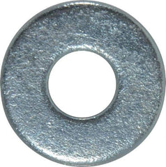 Value Collection - 7/16" Screw, Steel USS Flat Washer - 1/2" ID x 1-1/4" OD, 5/64" Thick, Zinc-Plated Finish - Caliber Tooling