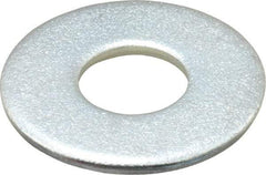 Value Collection - 1/2" Screw, Steel USS Flat Washer - 9/16" ID x 1-3/8" OD, 7/64" Thick, Zinc-Plated Finish - Caliber Tooling