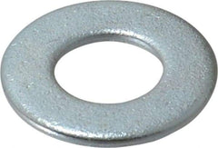 Value Collection - 1/2" Screw, Steel SAE Flat Washer - 17/32" ID x 1-1/16" OD, 3/32" Thick, Zinc-Plated Finish - Caliber Tooling