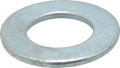 Value Collection - 3/4" Screw, Steel SAE Flat Washer - 13/16" ID x 1-1/2" OD, 9/64" Thick, Zinc-Plated Finish - Caliber Tooling