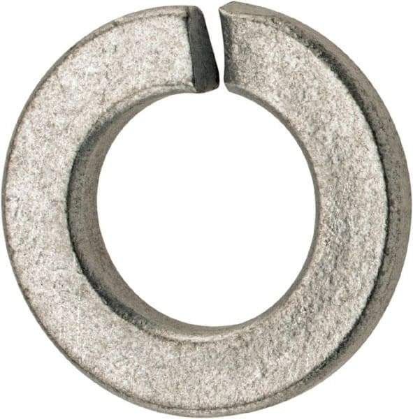 Value Collection - 3/8", 0.377" ID, 0.094" Thick Split Lock Washer - Steel, Zinc-Plated Finish, 0.377" Min ID, 0.385" Max ID, 0.68" Min OD, 0.683" Max OD - Caliber Tooling