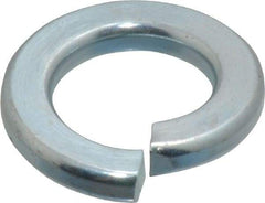 Value Collection - 5/8", 0.156" Thick Split Lock Washer - Alloy Steel, Zinc-Plated Finish, 0.628" Min ID, 0.641" Max ID, 1.073" Min OD, 1.079" Max OD - Caliber Tooling