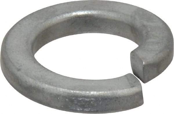 Value Collection - 3/4", 0.753" ID, 0.188" Thick Split Lock Washer - Steel, Zinc-Plated Finish, 0.753" Min ID, 0.766" Max ID, 1.265" Min OD, 1.271" Max OD - Caliber Tooling