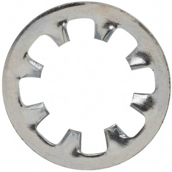 Value Collection - 5/16" Screw, 0.332" ID, Steel Internal Tooth Lock Washer - 0.61" OD, Zinc-Plated, Grade 2 - Caliber Tooling