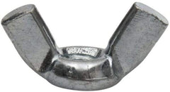 Value Collection - #10-32 UNF, Zinc Plated, Steel Standard Wing Nut - 0.91" Wing Span, 0.47" Wing Span - Caliber Tooling