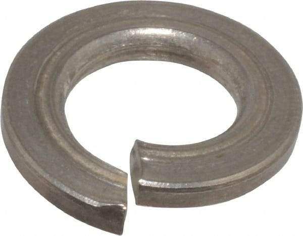 Value Collection - 3/8", 0.094" Thick Split Lock Washer - 18-8 Stainless Steel, 0.377" Min ID, 0.385" Max ID, 0.156" Min OD, 0.68" Max OD - Caliber Tooling