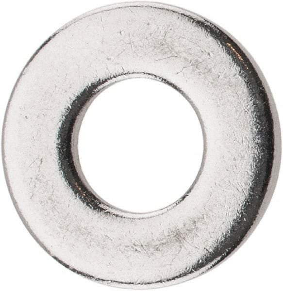 Value Collection - 1/4" Screw, Grade 18-8 Stainless Steel Standard Flat Washer - 9/32" ID x 5/8" OD, 0.045" Thick - Caliber Tooling