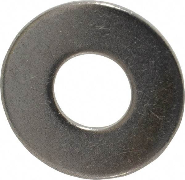 Value Collection - 7/16" Screw, Grade 18-8 Stainless Steel Standard Flat Washer - 1/2" ID x 1-1/4" OD, 0.083" Thick - Caliber Tooling